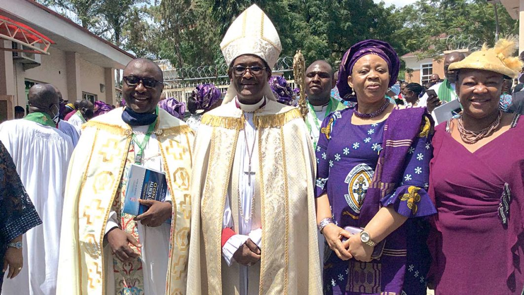 Ndukuba,-wife-with-Rector,-Ibru-Centre,-Ven