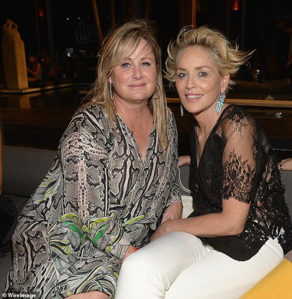 Sharon-Stone-and-Her-Sister Kelly – Daily Mail