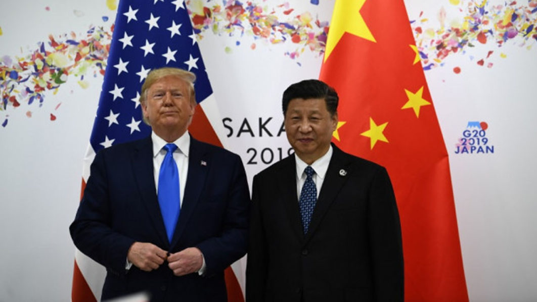 Xi Jinping and Donald Trump