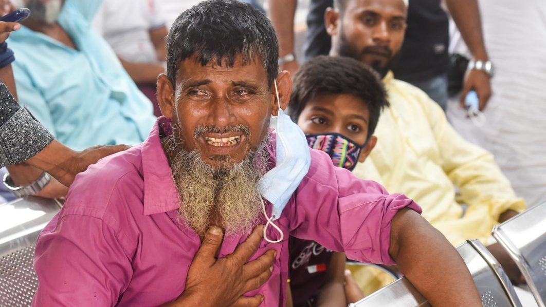 BANGLADESH-ACCIDENT-FIRE-MOSQUE