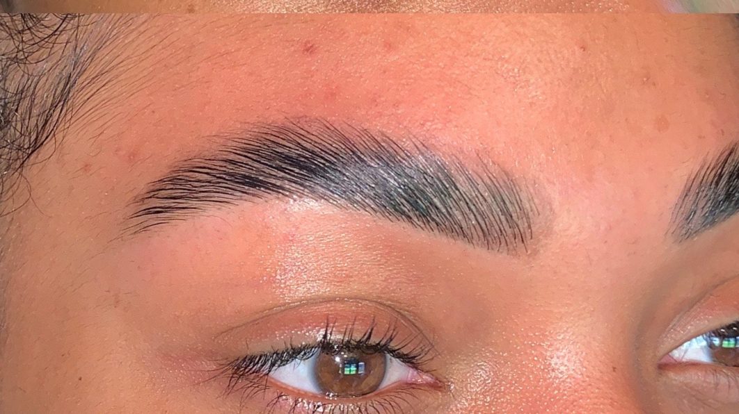 Claudia Odey brow lamination before and after 5