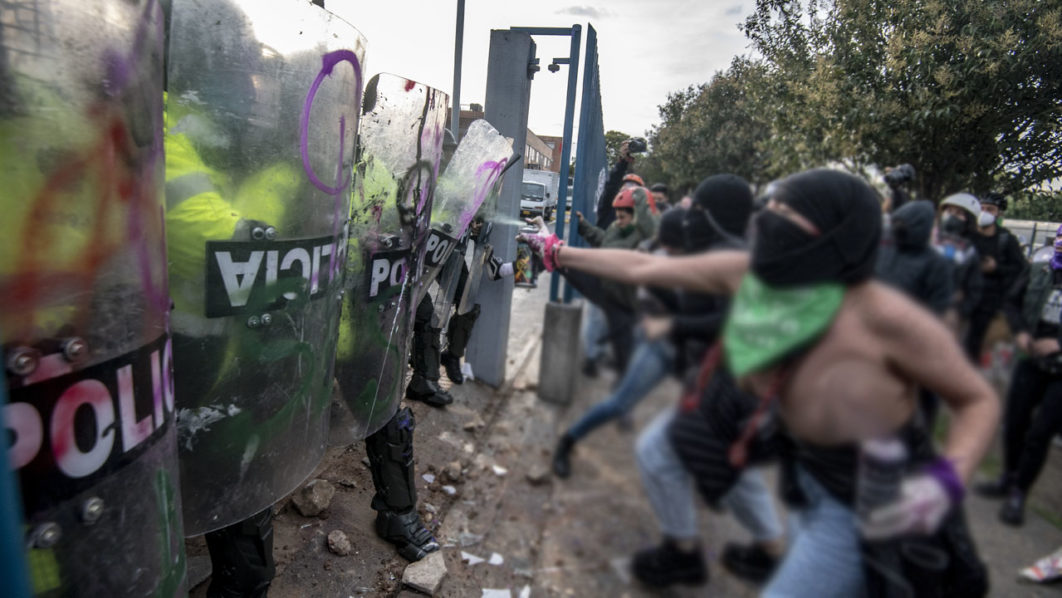 COLOMBIA-WOMEN-RAPE-DEMO