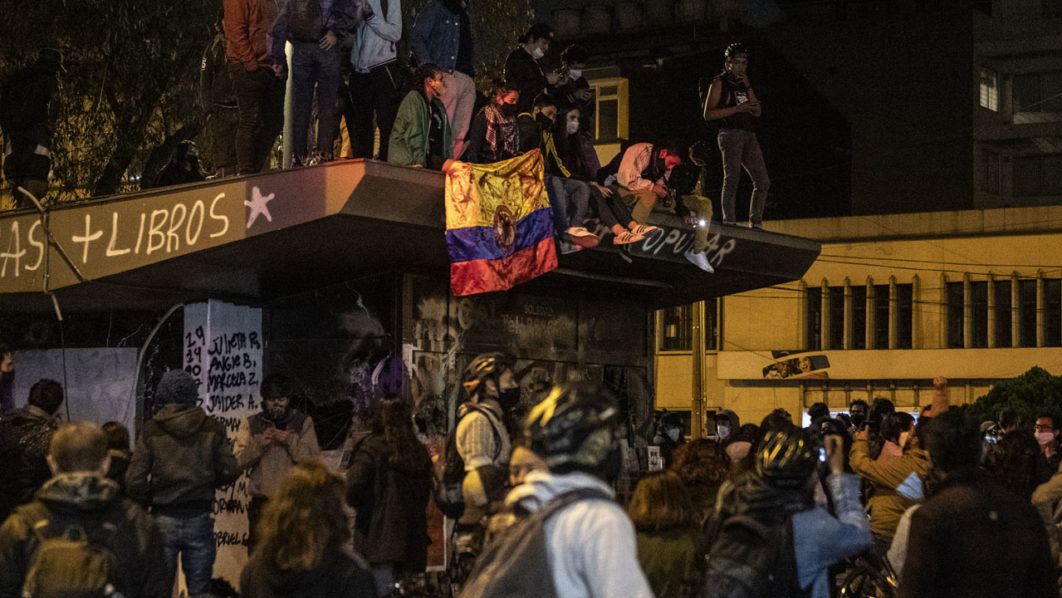 COLOMBIA-POLICE-ABUSE-HOMICIDE-PROTEST