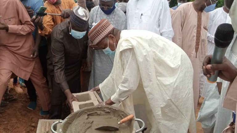Governor-Abubakar-Atiku-Bagudu-laying-the-foundation-for-first-FIFA-Stadium-in-Nigeria-