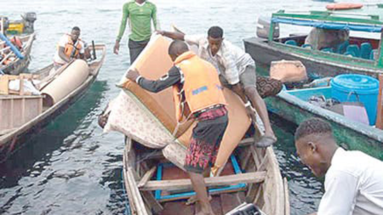 Lagos boat