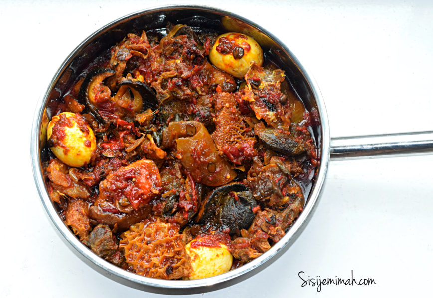 Locust beans stew. Photo Sisi Jemimah