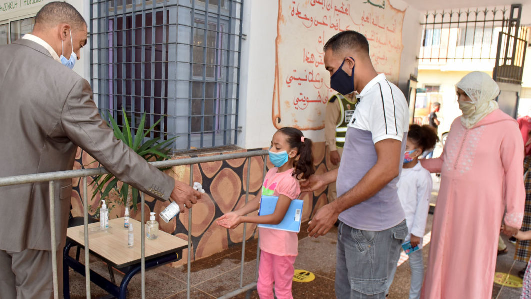 MOROCCO-HEALTH-VIRUS-EDUCATION