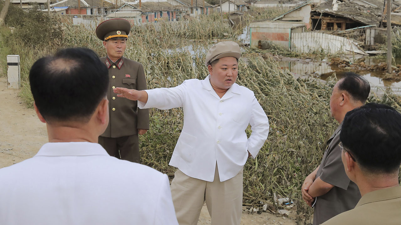 NKOREA-POLITICS-WEATHER-TYPHOON