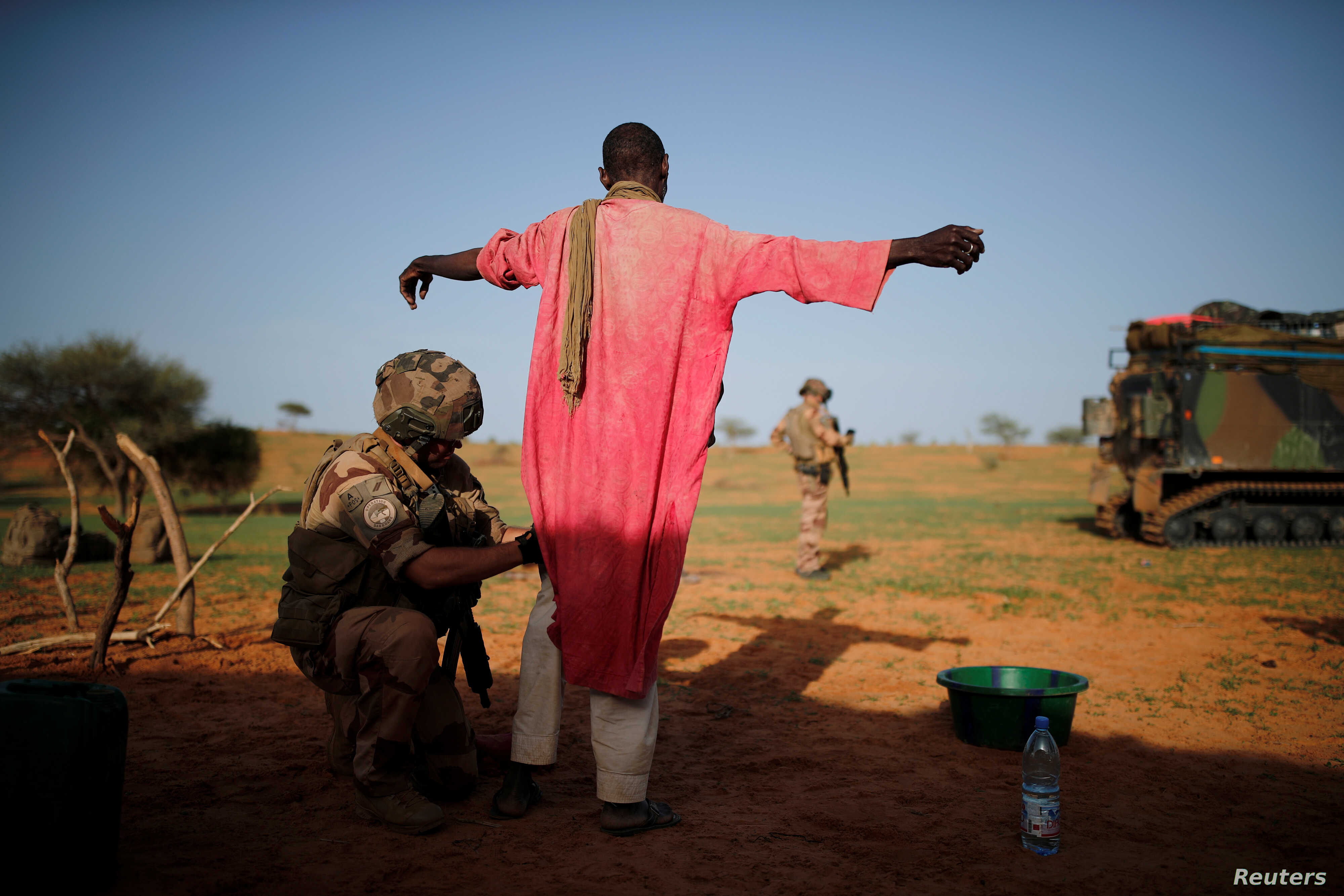 The Wider Image: French troops in Mali campaign face storms, mud, mistrust