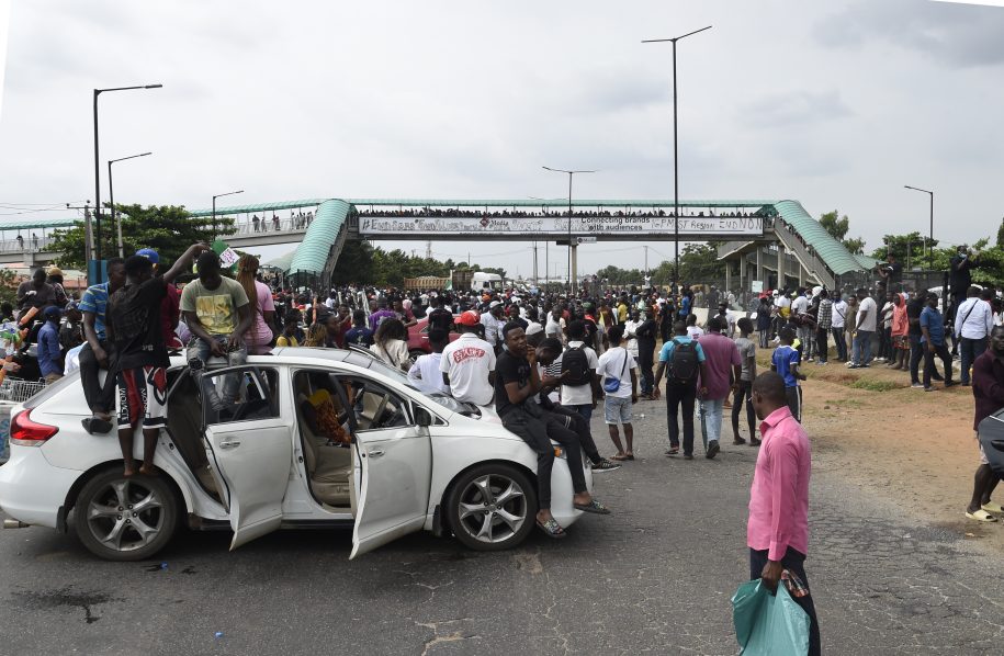 NIGERIA-CRIME-POLICE-DEMO