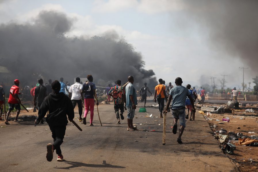 NIGERIA-CRIME-POLICE-DEMO