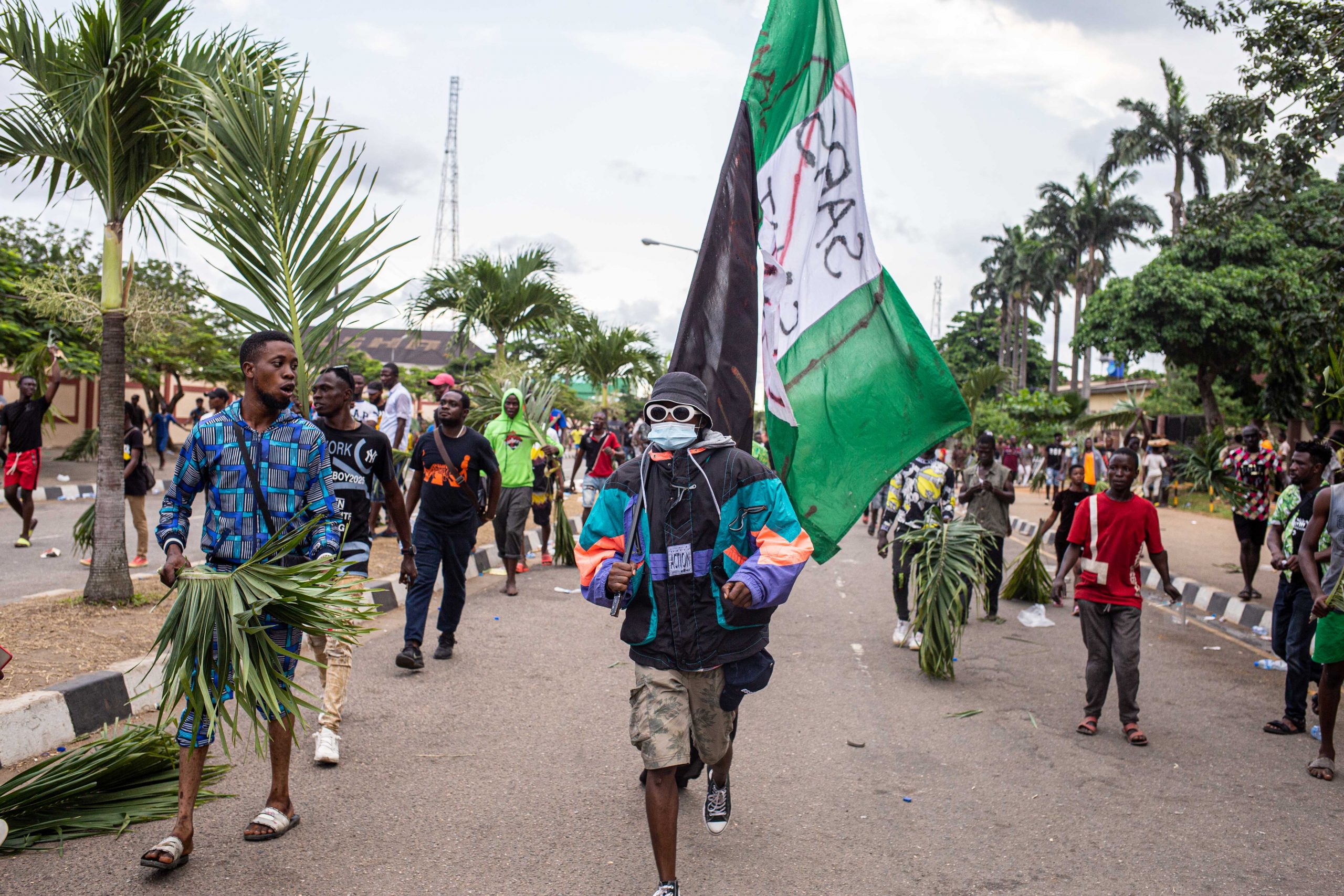 NIGERIA-CRIME-POLICE-DEMO