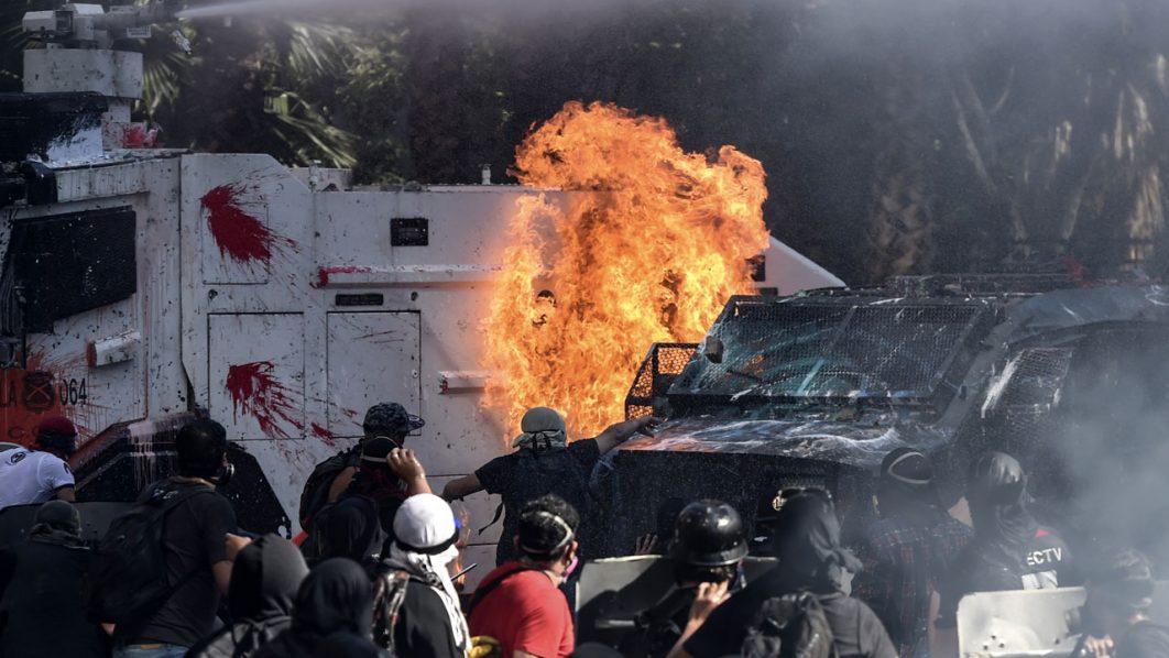 CHILE-CRISIS-PROTEST-ANNIVERSARY