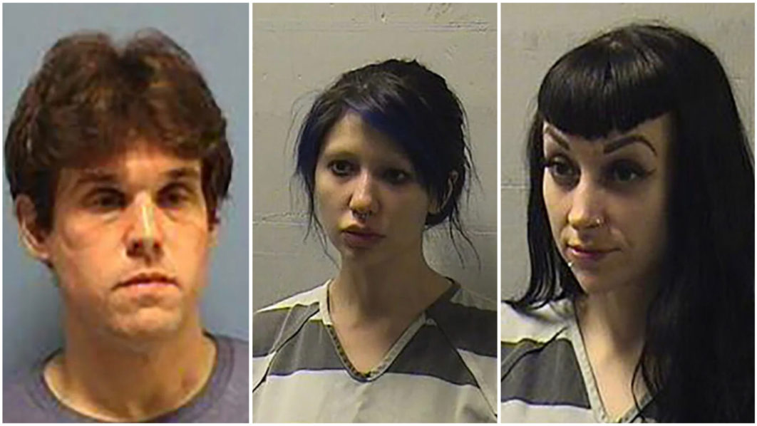 Rev Travis Clark, Mindy Dixon and Melissa Craig