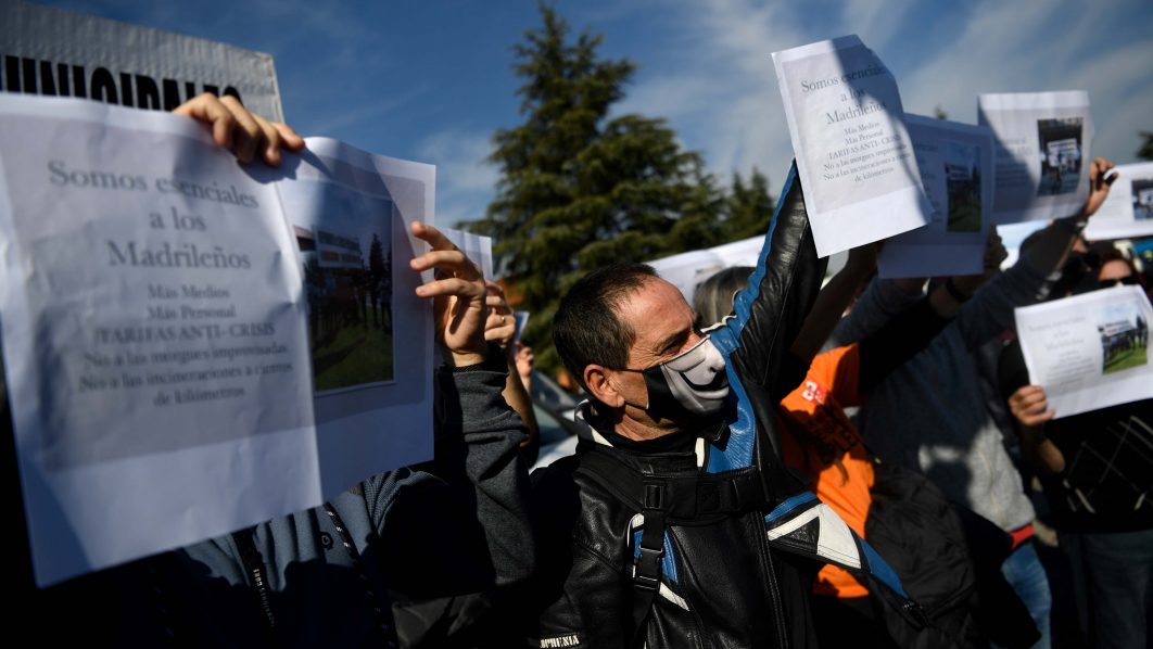 SPAIN-HEALTH-VIRUS-DEMO