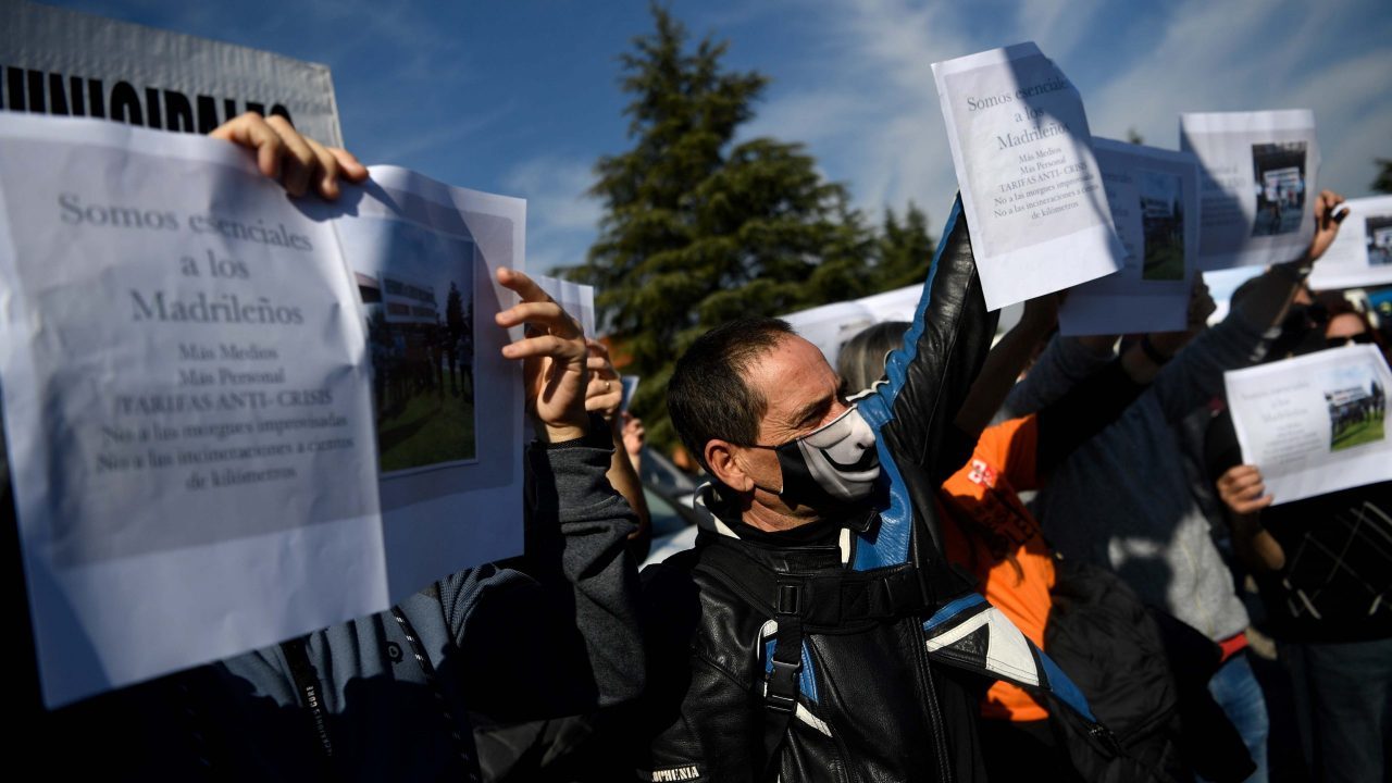 SPAIN-HEALTH-VIRUS-DEMO
