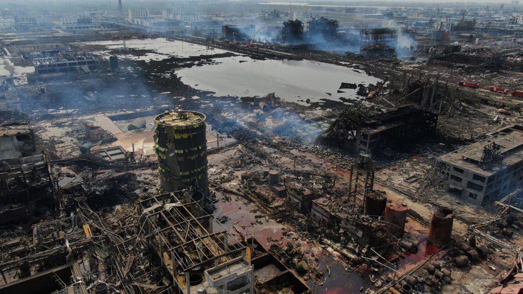 FILES-CHINA-ACCIDENT-CHEMICALS-EXPLOSION