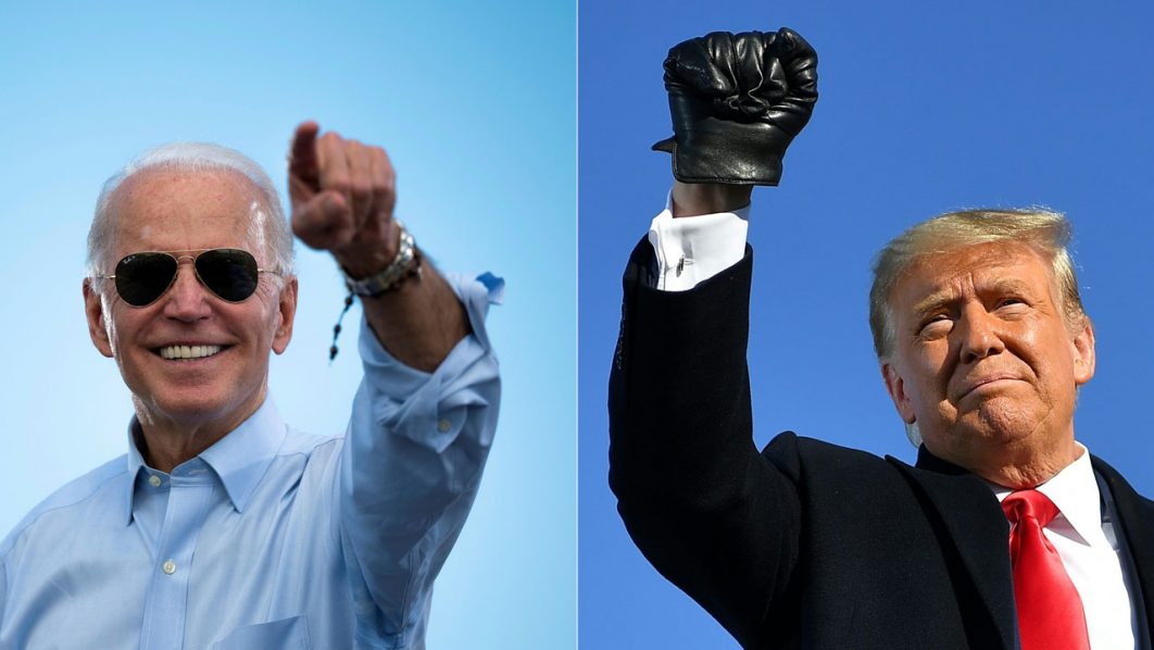 Donald Trump and Joe Biden