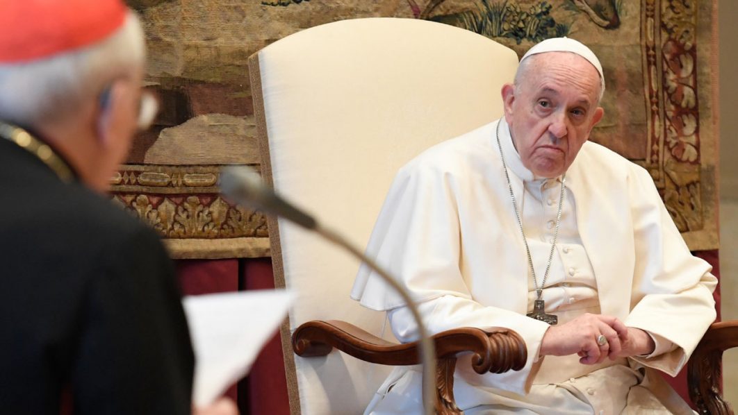 VATICAN-POPE-AUDIENCE-CHRISTMAS