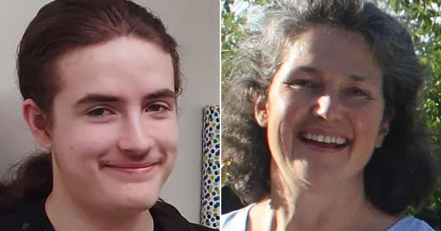 Rowan Thompson and mother