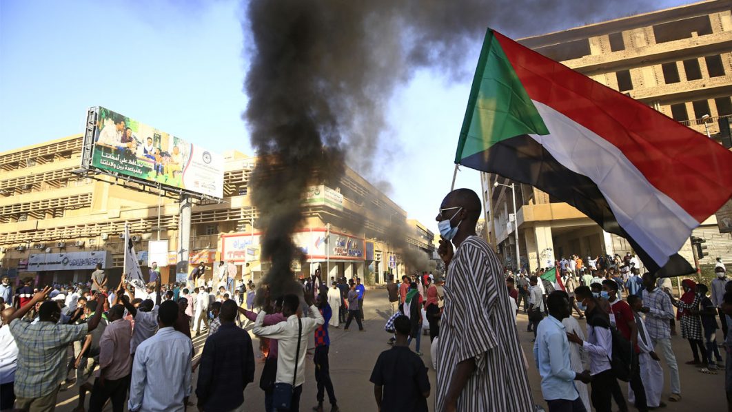 SUDAN-REVOLUTION-ANNIVERSARY-DEMO