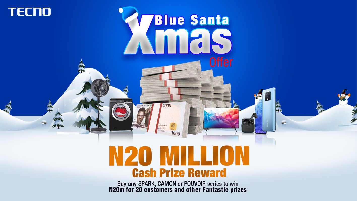 TECNO’S Blue Xmas