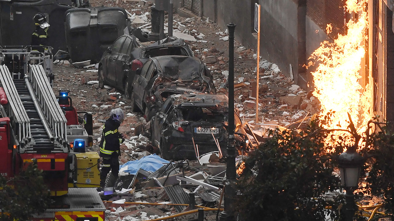 SPAIN-ACCIDENT-EXPLOSION