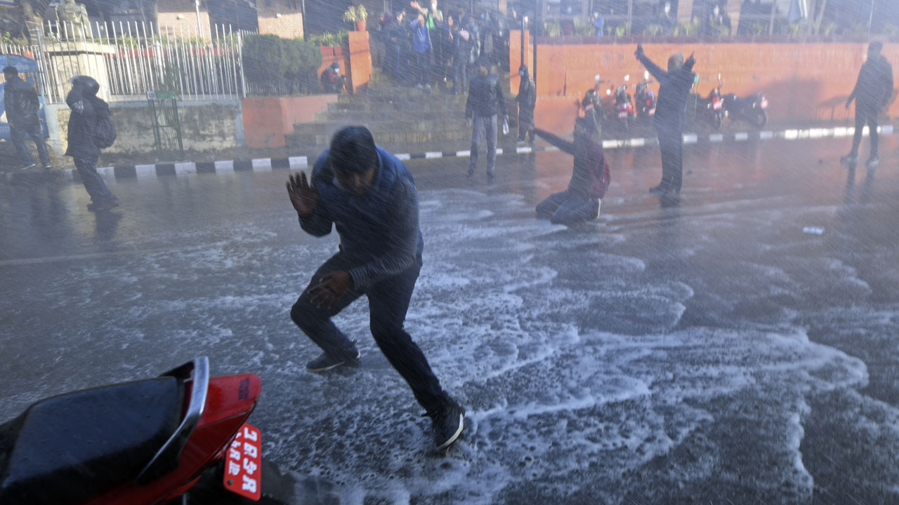 NEPAL-POLITICS-PROTEST