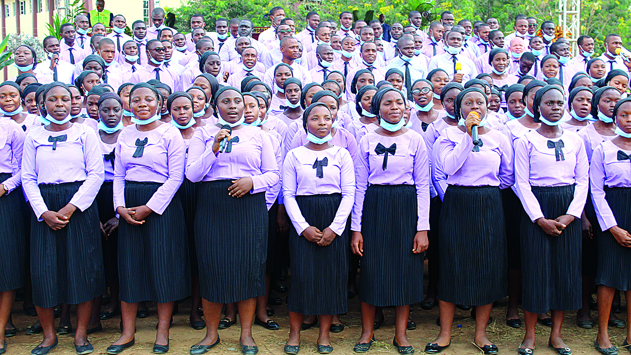 Youth Choir ministering