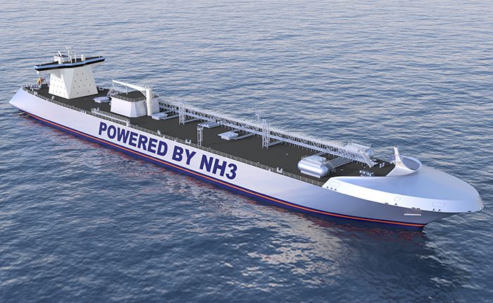 ammonia-powered