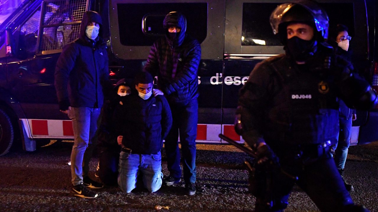 SPAIN-POLITICS-RIGHTS-MUSIC-DEMO