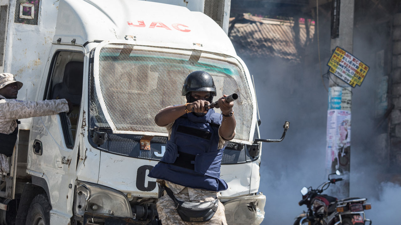 HAITI-POLITICS-UNREST-JOURNALISTS