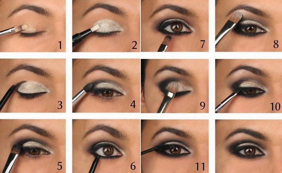 Hooded eyes tutorial. Photo Pinterest