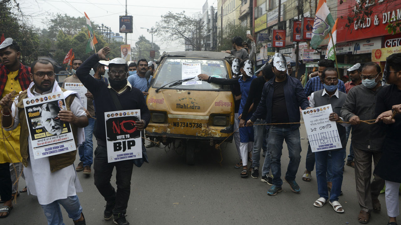 INDIA-POLITICS-ECONOMY-PROTEST