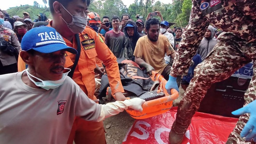 INDONESIA-ACCIDENT-LANDSLIDE