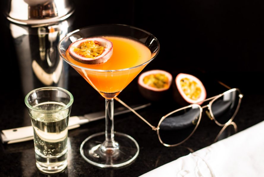 Pornstar Martini. Photo The Nosey Chef