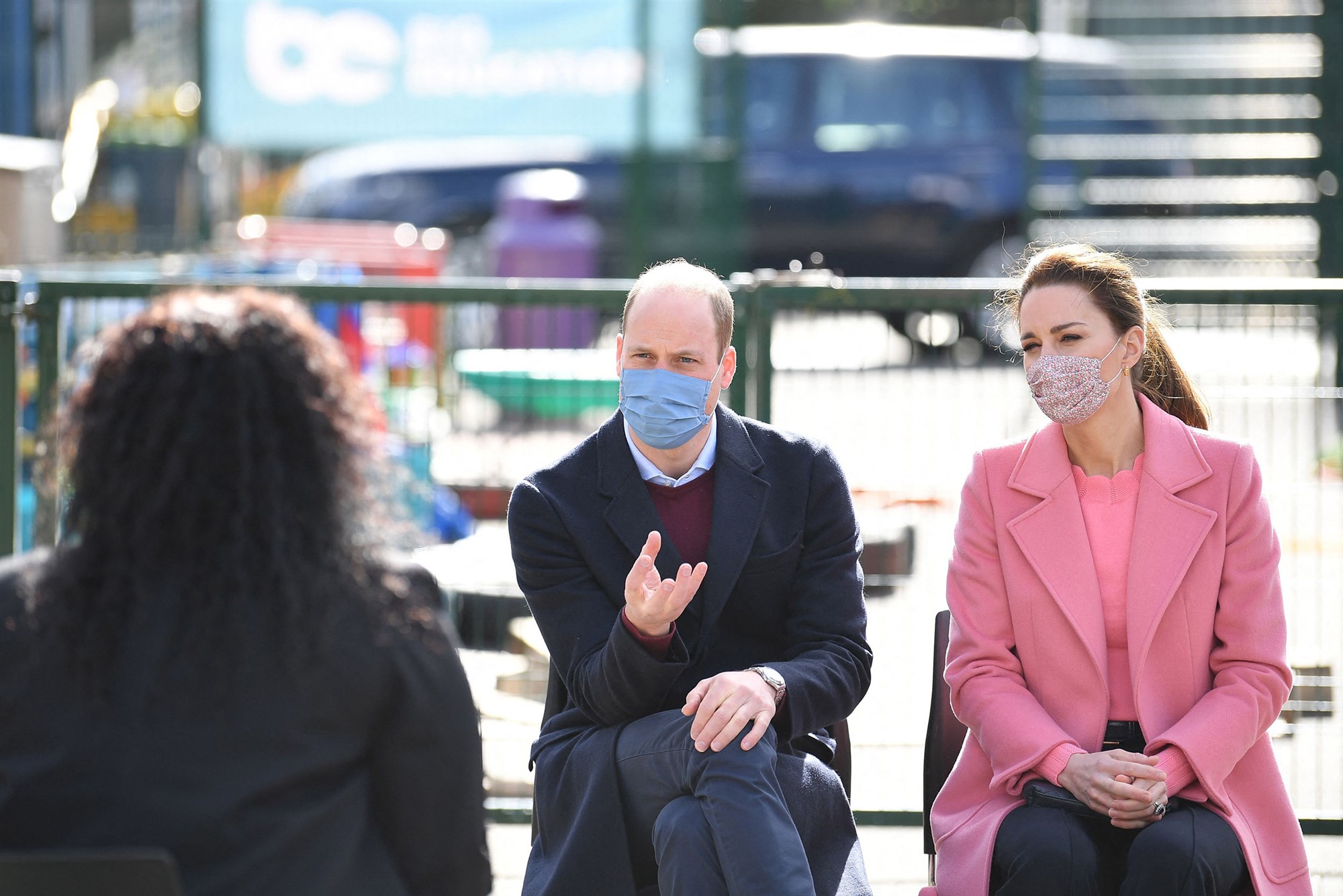 Britain's Prince William, Duke of Cambridge and Kate, Duchess of Cambridge