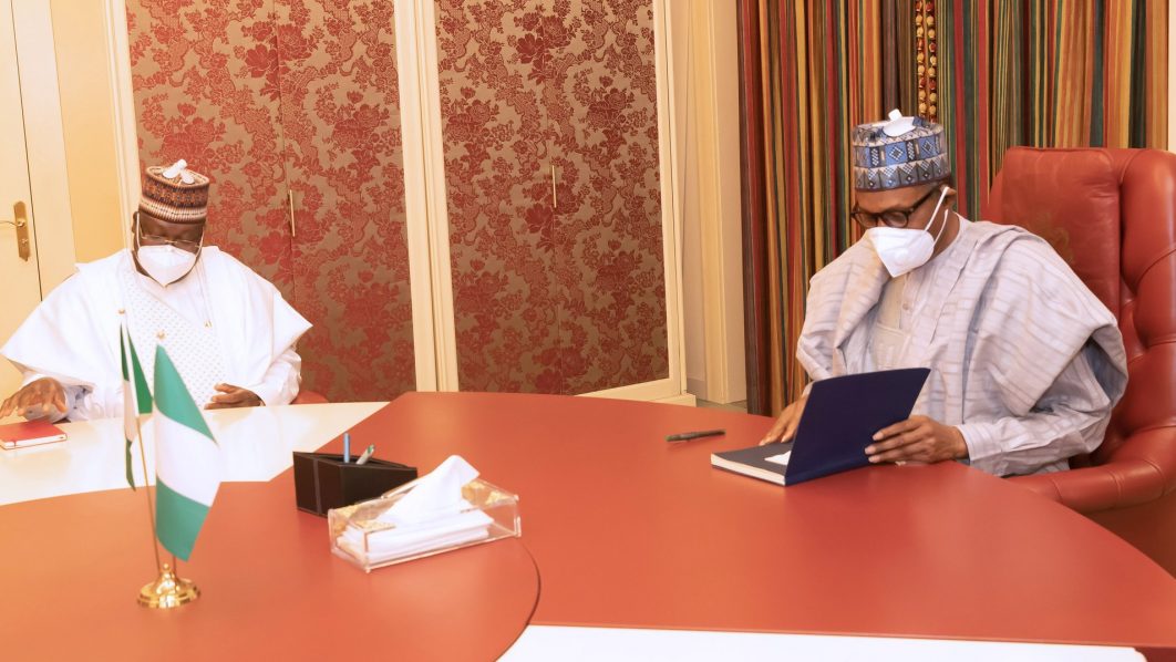 Buhari meets National Assembly leaders