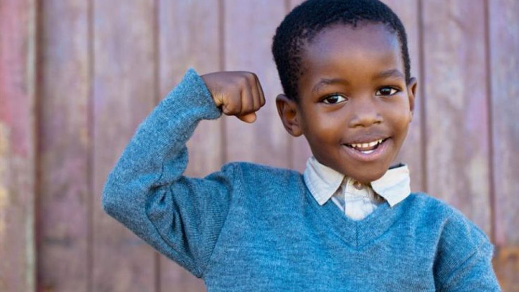 Confident child
