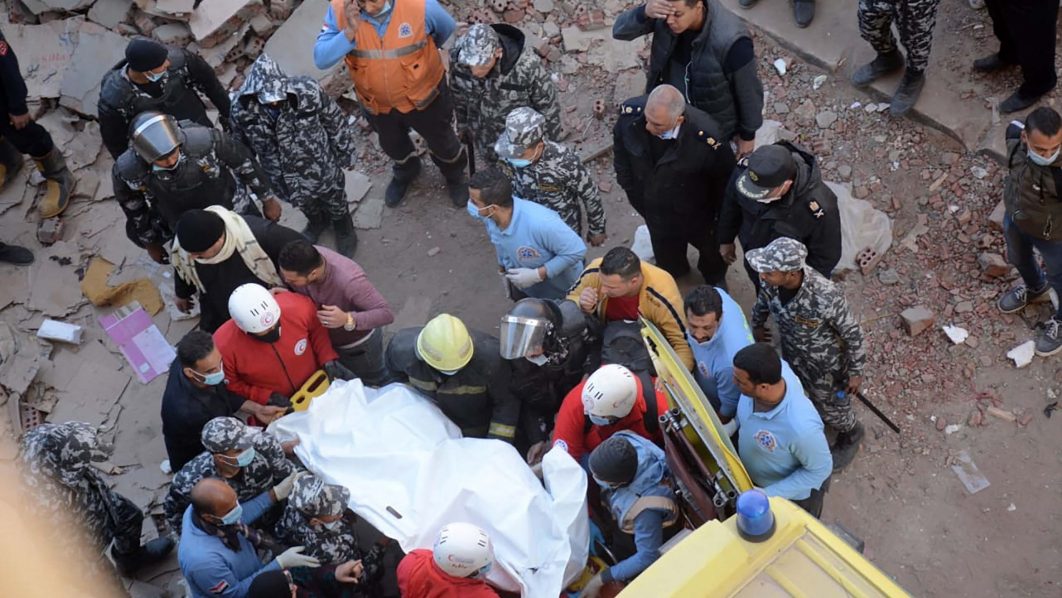 EGYPT-ACCIDENT-BUILDING