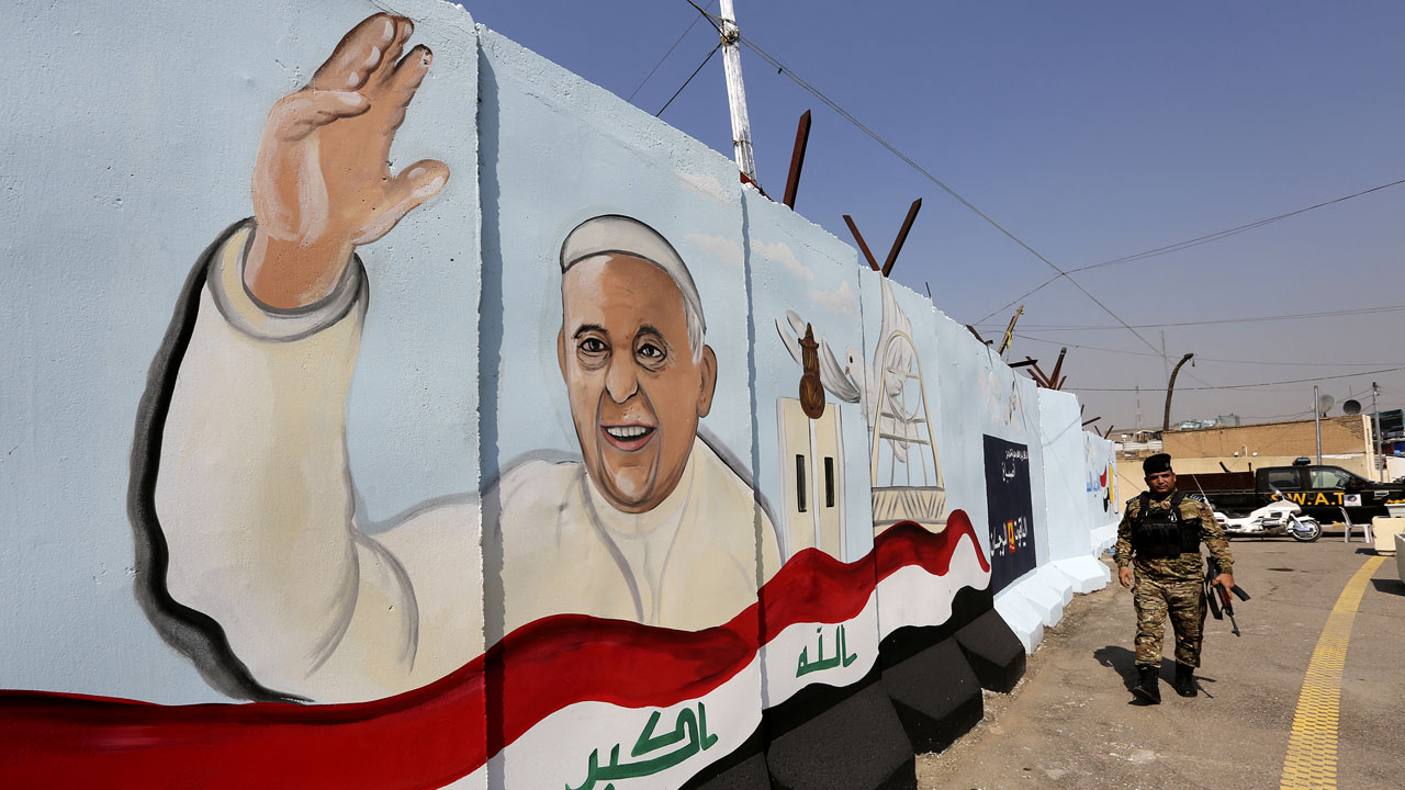 IRAQ-RELIGION-CHRISTIANS-POPE
