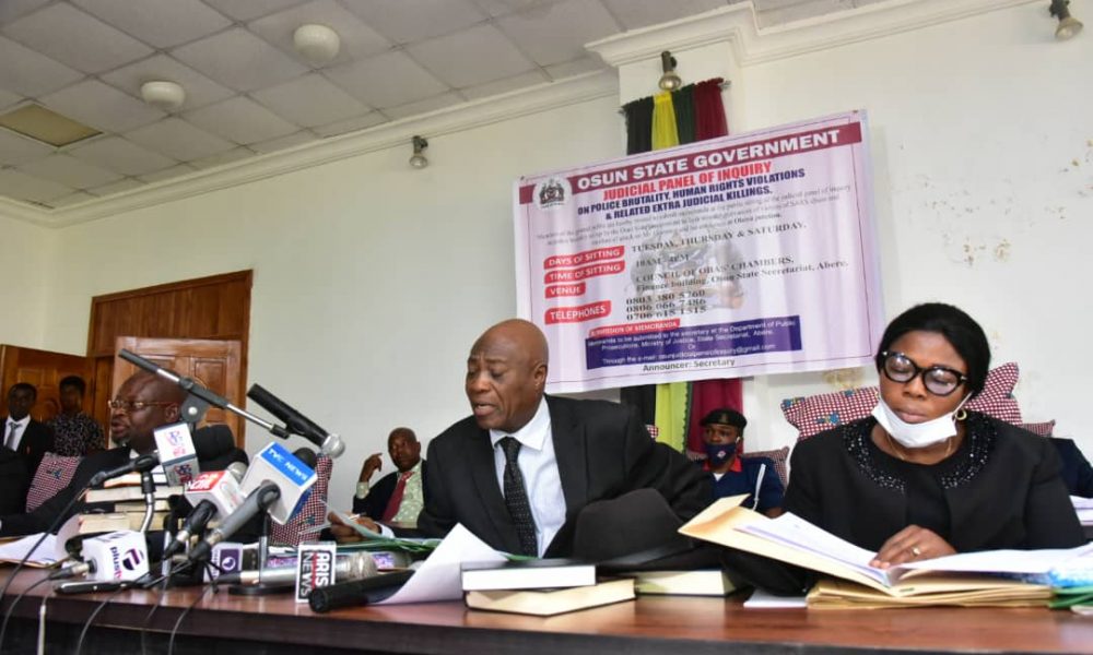Osun judicial panel of inquiry on police brutality