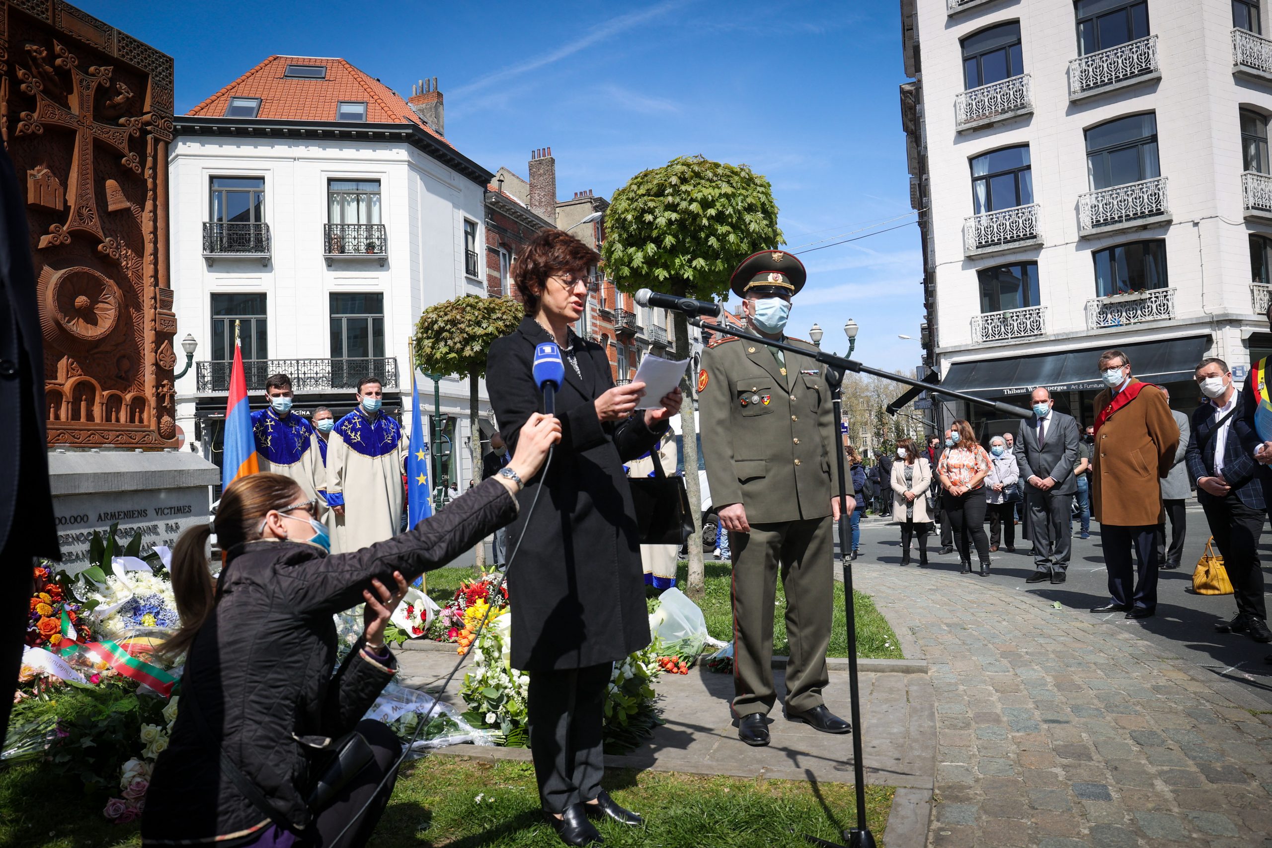 BELGIUM-ARMENIA-GENOCIDE-COMMEMORATION