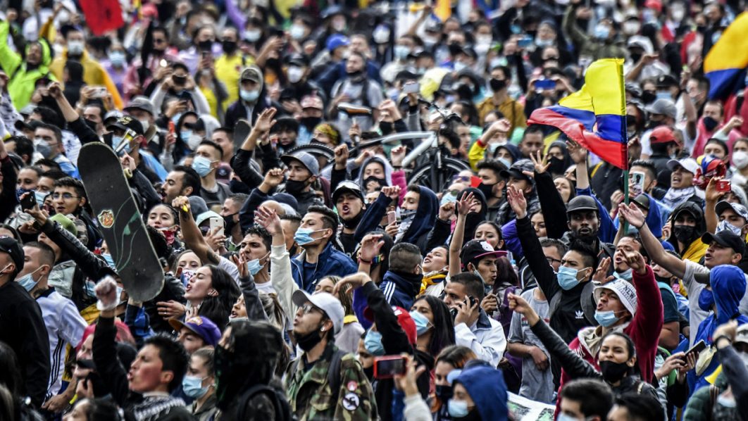 COLOMBIA-TAX-REFORM-DEMONSTRATION