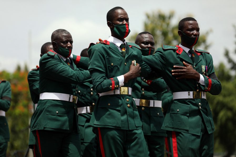 NIGERIA-MILITARY-FUNERAL
