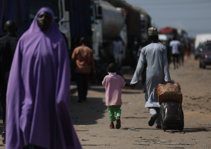 NIGERIA-UNREST-DEMONSTRATION-KIDNAPPING