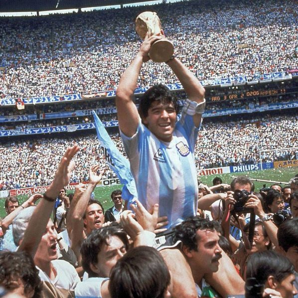 Diego Maradona. Photo CARLO FUMAGALLI Associated Press
