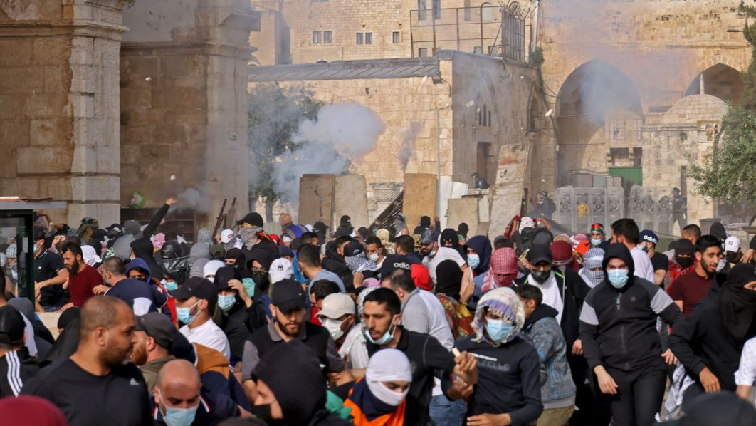 PALESTINIAN-ISRAEL-CONFLICT-AQSA
