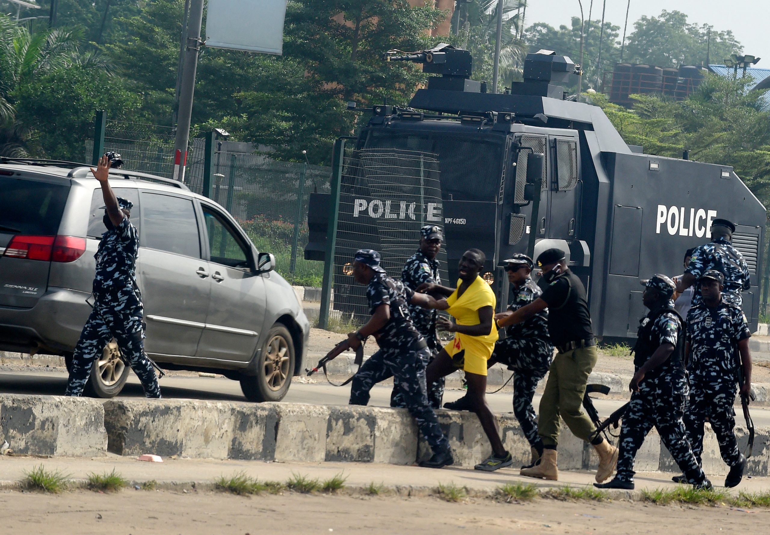 NIGERIA-UNREST-PROTEST