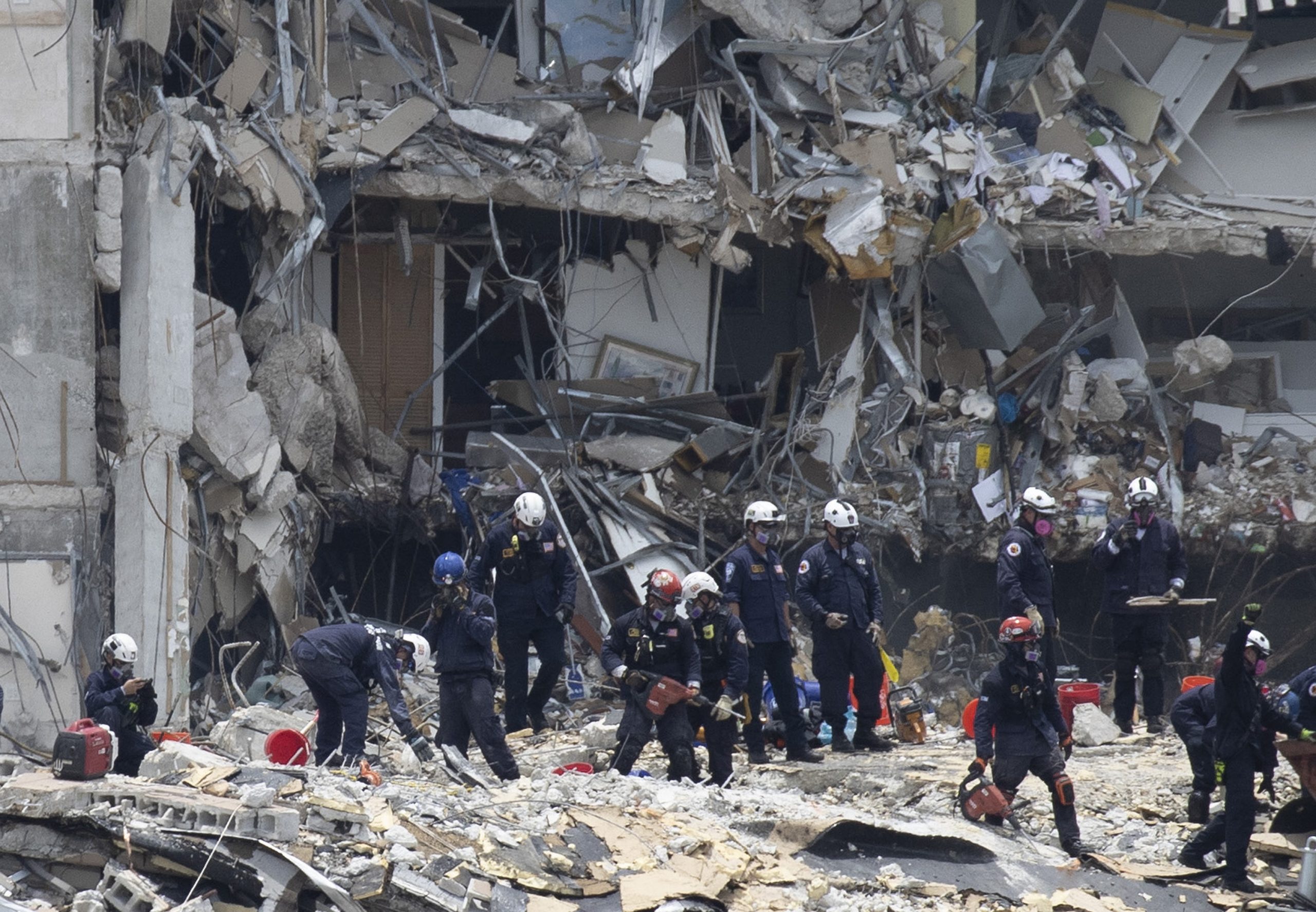 Dozens Presumed Missing After Residential Building In Miami Area Partially Collapses